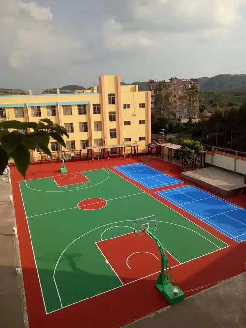 硬地丙烯酸籃球場